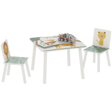 Mesa para Niño Verde 60 x 60 x 44 cm