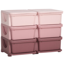 Organizador de Juguete Rosa 75 x 37 x 56.5 cm