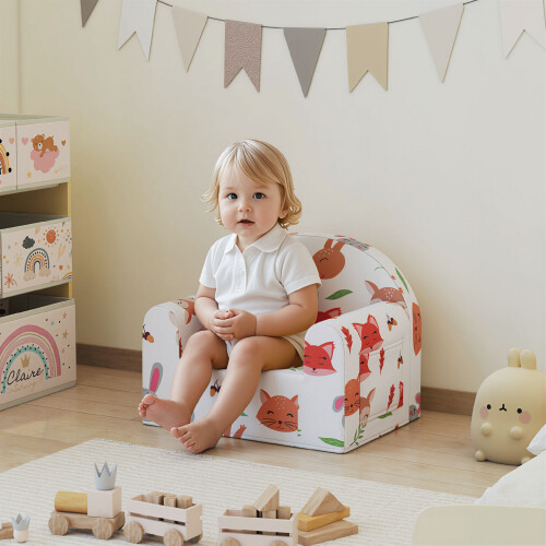 Sillón Infantil Blanco 54 x 40 x 43 cm 1
