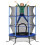 Homcom Cama Elástica Infantil Bicolor 163 x 163 x 190 cm 1