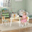 Mesa para Niño Verde 60 x 60 x 44 cm 8