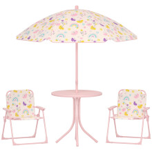 Conjunto Infantil Jardín Rosa 49.5 x 49.5 x 50 cm