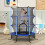 Homcom Cama Elástica Infantil Bicolor 163 x 163 x 190 cm 3