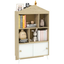 Librería Infantil Bicolor 80 x 30 x 140.5 cm