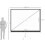 Homcom Pantalla de Proyector Blanco 244 x 0 x 183 cm 3