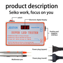 LED Light Strip Tester 0-300V Output TV Backlight Tester Multipurpose LED Strips Test Tool Measurem for Strip Repair US