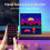LED Pixel APP Cellphone Control Display 64X64 Programmable Night Light LED Screen Pixel Screen Bedside Light 1