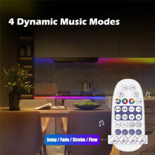 WiFi SPI Pixel LED Strip Light Controller Music Voice Remote Control Dream Color Tape Lights APP Control Dimmer