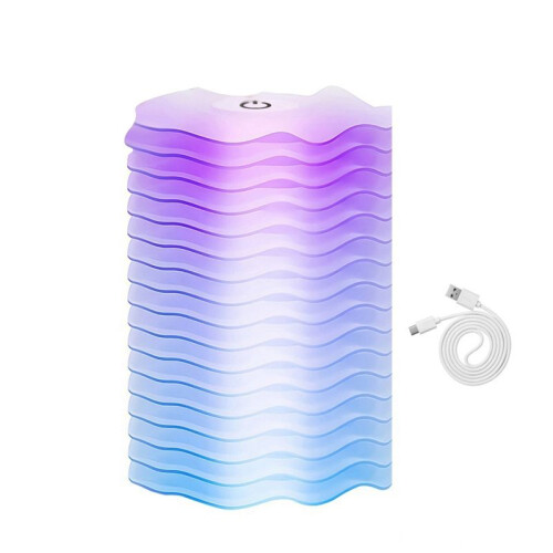 Dynamic Lighting Colorful Night Light Touch Sensor Bedside Lamp with 3D Illusion Design 7 Colors Remote Control LED Lamp 1