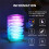 Dynamic Lighting Colorful Night Light Touch Sensor Bedside Lamp with 3D Illusion Design 7 Colors Remote Control LED Lamp 5