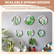 Cintres pour Assiettes pour le Mur 6 8 10 12 Pouces, Cintres pour Assiettes Murales Cintres pour Assiettes DéCoratifs Supports pour Assiettes Murales