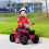 Homcom Quad Eléctrico Rosa 70 x 41.5 x 48.5 cm 2