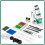 Kids Science Microscope Kit 60-180X Educational  Pocket Handheld  Phone Microscope with LED Light White+Green 6