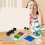 Kids Science Microscope Kit 60-180X Educational  Pocket Handheld  Phone Microscope with LED Light White+Green 7