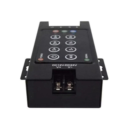 2X 30A Remote Wireless  Controller for RGB LED Strip Light 8-Key Double RF Wireless Remote Controller 2