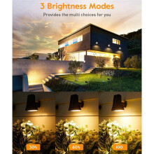 Gazonverlichting op Zonne- Waterdichte Grondverlichting Huis Buitenverlichting Boom Landschapsverlichting Tuinverlichting