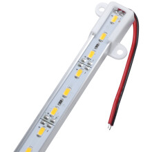 2X, Lampe de Barre de Bande Dure 50cm 12V 36 LED 5050 Smd Aluminium Rigide Blanc Chaud