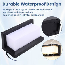 Luz de Parede Solar Externa À Prova D'Água LED Super Human Body Sensor Light Garden Decorative Light