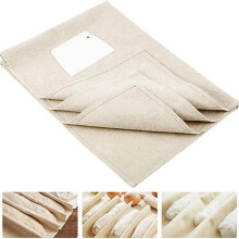 3X Large Professional Bakers Dough Couche (35x26Inch)- Pastry Proofing Cloth for Baking French Bread Loafs
