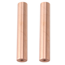 2X Anode Solaire En Cuivre, Anode En Cuivre de Remplacement pour Purificateurs D'épurateur D'Ioniseur de Piscine Solaire