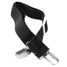 80Pcs Sheet Straps Suspenders Band Adjustable Bed Corner Holder Elastic Fasteners Clips Mattress Pad Cover Fitted Sheet