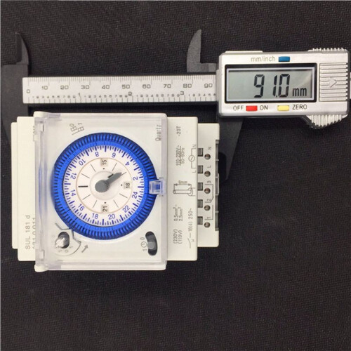 5X Analog Mechanical Timer  110V-220V 24 Hours Daily Programmable 15Min Setting   Relay SUL181D Hot 1