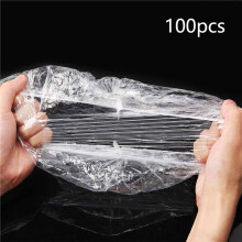 300 Pièces Séries Aliments Réutilisables Garder Couvertures Stockage Fraîches élastiques Couvercles Transparents Couvre-Plats En Plastique pour