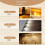 LED Remote Control Three-Color Cabinet Light, Motion Sensor Rechargeable Light, Under Counter Light (6-Pack) 1