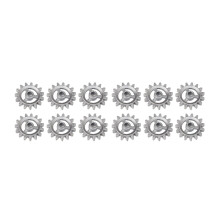 2X DIY Frame Gear Automatic Rotating Barbecue Tool Accessories Electric Motor Gears for All Kinds of Flat Baking Needles