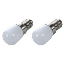 2X Ampoules LED Réfrigérateur 1.5W Ses E14 2835 Smd Lampe Pygmée 220V Couleur: Blanc Chaud Paquet :1Pcs