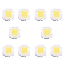 10X Haute Puissance 30W LED Puce Lumiere Lampe Ampoule DIY Blanc 2200LM 6500K