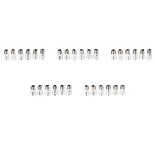 30-Pack E12 à E14 Blanc Ampoule Convertisseur LED Support de Lumière Adaptateur de Lampe Socket Changer Haute Qualité