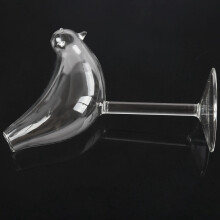 3X,150Ml Bird Shape Cocktail Goblet Glass Personality Molecular Smoked Modelling Glass Fantasy Wine Goblet