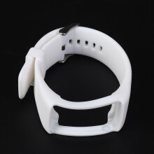 Silicone Watchband for Polar A360 A370 Wristband Silicone Wriststrap Bracelet Replacement for Polar Fitness Tracker White
