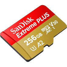 SanDisk Extreme Plus 256GB microSD With Adapter
