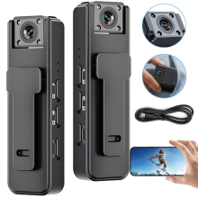 HD 1080P Mini Camera Motion Portable Camera Body Cam with Clip and Night Vision