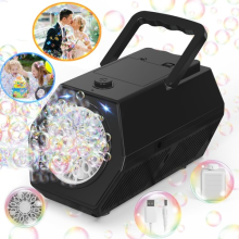 Automatic Bubble Machine 20000+ Bubbles Per Min Portable Bubble Makers 2 Speeds