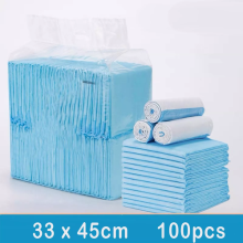 100pcs Puppy Training Trainer Train Pads Toilet Pee Wee Poo Dog Pet Cat Mats UK