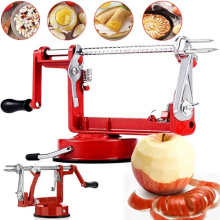 Apple Peeler Slicer Corer Stainless Steel Fruit Peeler Machine w/ Anti Slip Base