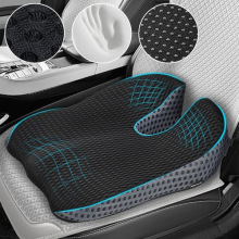 Car Seat Cushion Car Seat Pad Comfortable Memory Foam Seat Pillow for Driving