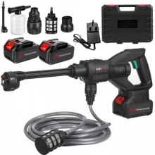 2 Battery+Portable Cordless Car High Pressure Washer Jet Water Wash Cleaner Gun!