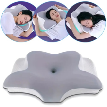 Neck Support Pillow, Memory Foam Ergonomic Pillow For Cervical Neck Pain Relief