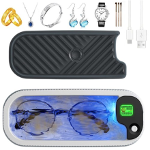 300ml Ultrasonic Jewelry Cleaner 3 Cleaning Modes Watch Glasses Cleaning Machine
