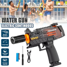 LED Electric Water Gun Automatic Water Squirt Guns Kids Adults Toy Water Blaster