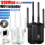 1200Mbps WiFi Signal Extender Range Repeater Booster Internet Amplifier UK Plug 1