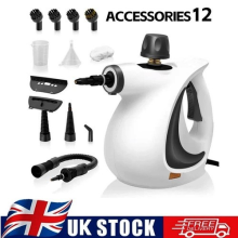 1050W Pressurized Steamer Multi-Surface Natural Steam Cleaner with 12 pcs