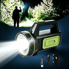 1000LM 1200mAh Rechargeable LED Torch IPX5 Waterproof Emergency Flashlight