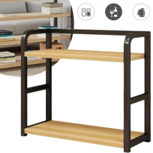 Coffee Bar Accessories Organizer for Kitchen 2 Tier Countertop Organizer for WC