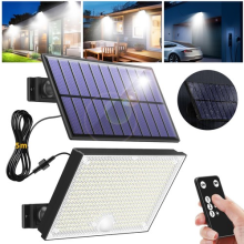 Solar Security Lights with Motion Sensor 400 LED Solar Light Pir Wall Lights