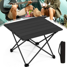 Portable Camping Table Roll Top Picnic Table Folding Lightweight Camping Table